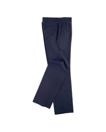 Calça de homem com pinças e dois bolsos