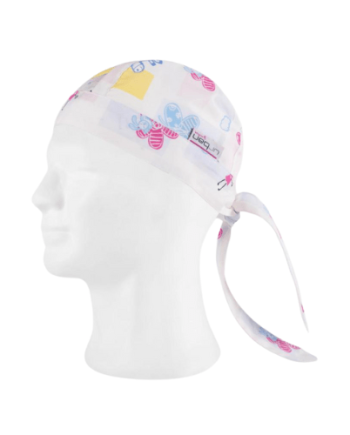 Bandana estampada desenhos de crianças