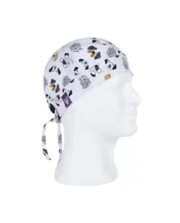Bandana unisexo. Estampado "pontos"