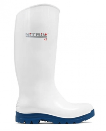 Galocha Pvc/Nitrilo Branca S4 Aço Src - The Welly