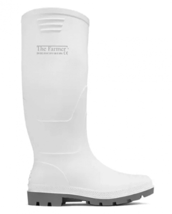 Galocha Pvc / Nitrilo Branca Ob Sra - The Welly