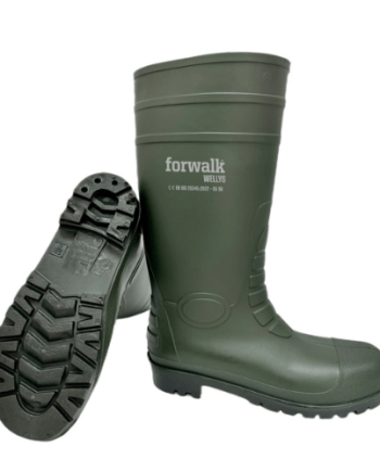 Galocha Pvc / Nitrilo Verde S5 Aço Sr - For Walk