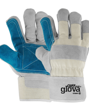 Luva Tipo Americano Crute Bovino Com Reforço - Glova