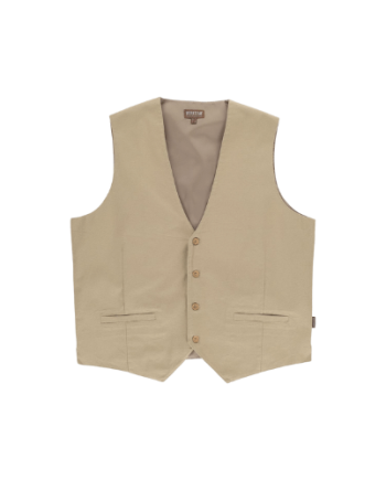 Colete de homem em tecido de lona