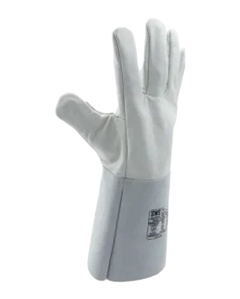 Luvas de soldador mistas pele/crute SWS-LT4008