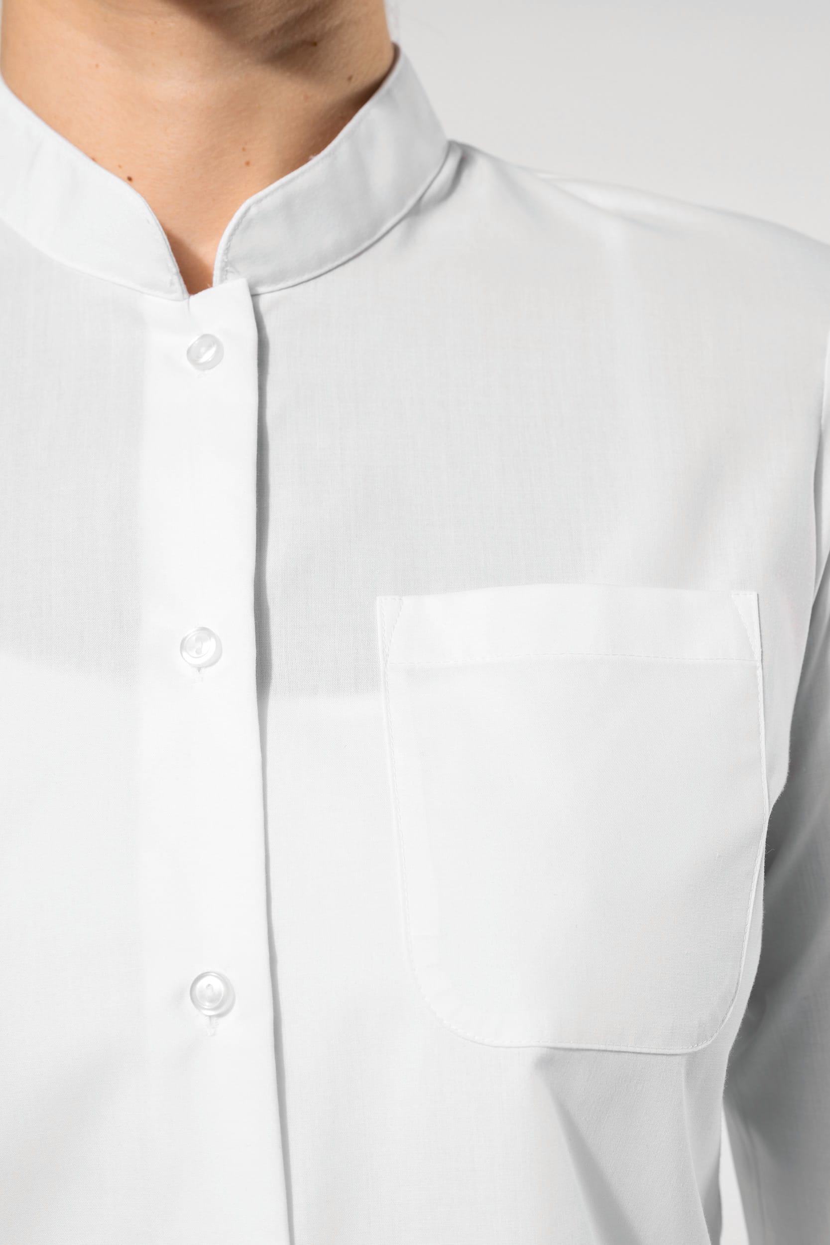 Camisa de senhora com gola à padre Kariban Hospitality