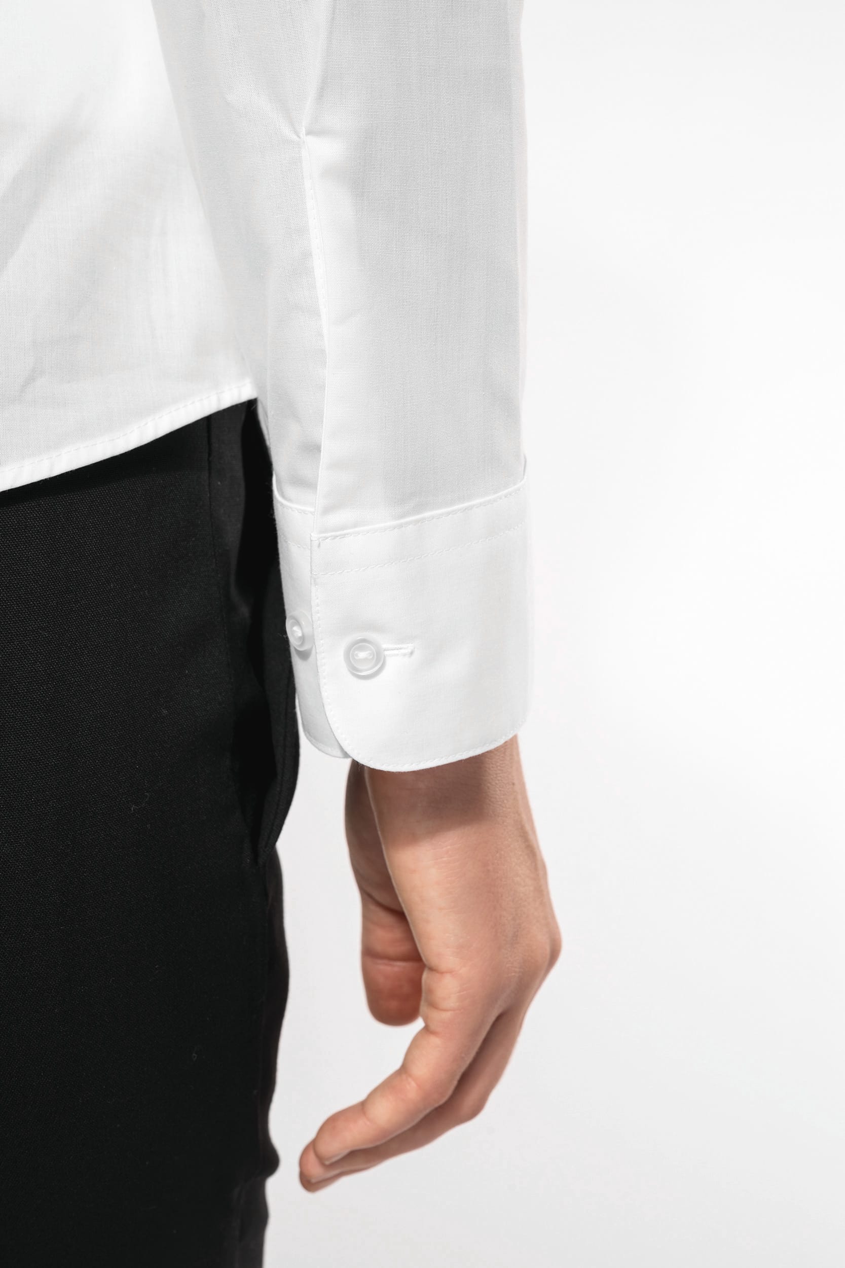 Camisa de senhora com gola à padre Kariban Hospitality