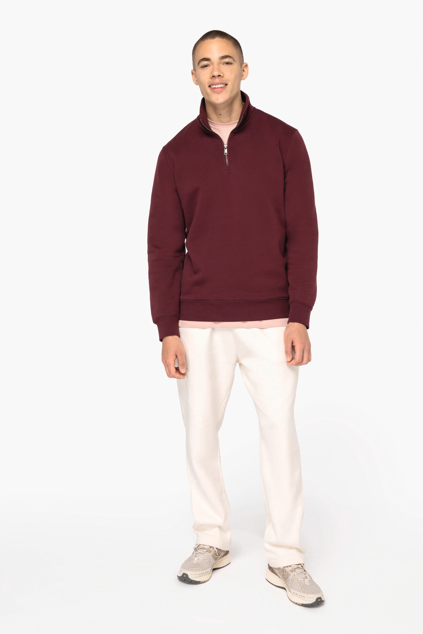 Sweatshirt meio fecho Native Spirit