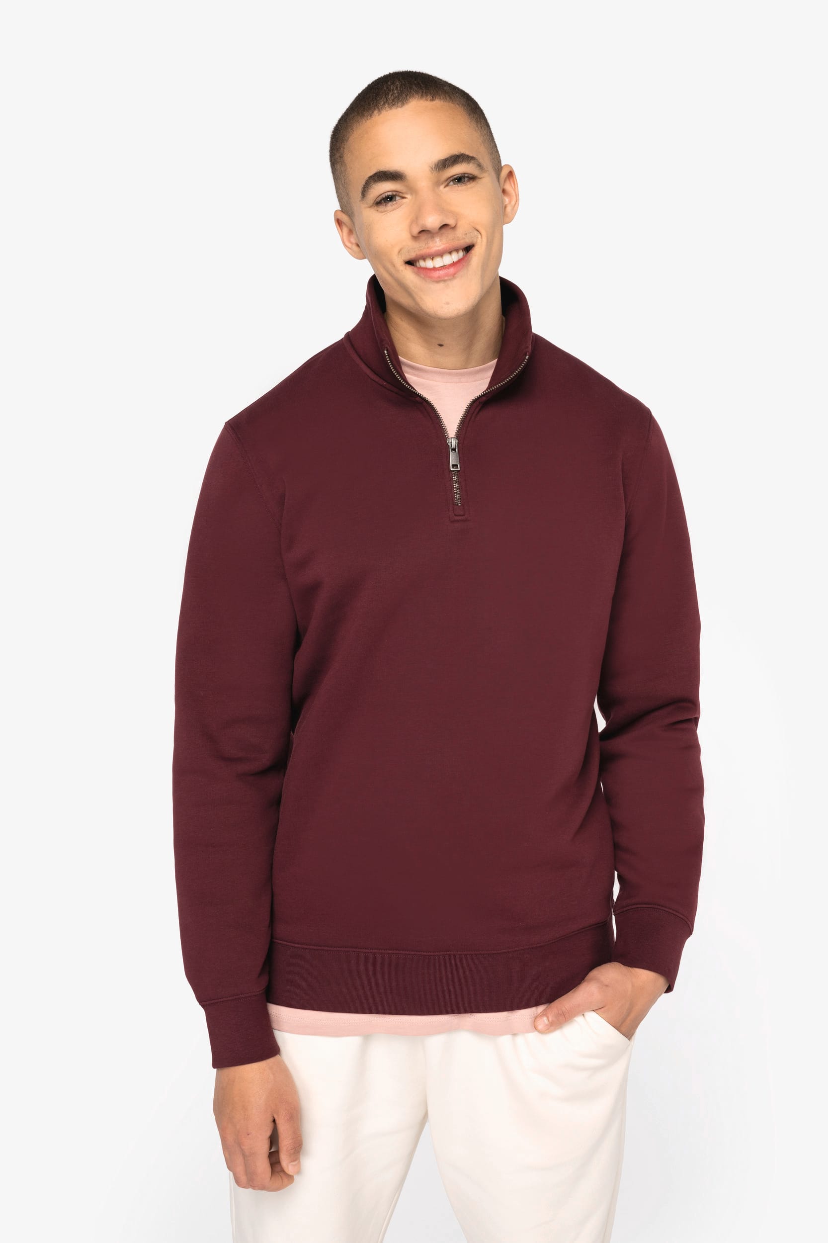 Sweatshirt meio fecho Native Spirit
