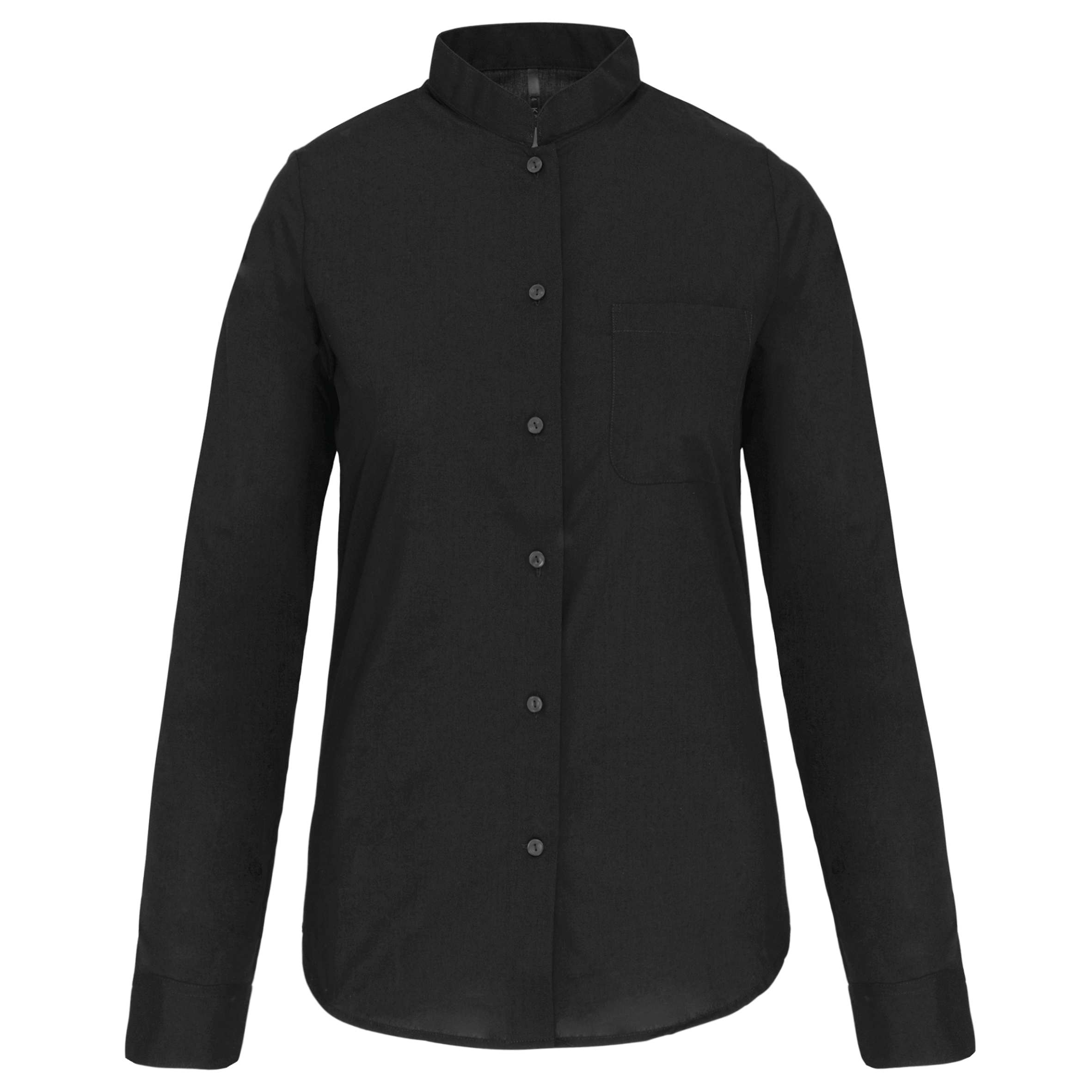 Camisa de senhora com gola à padre Kariban Hospitality