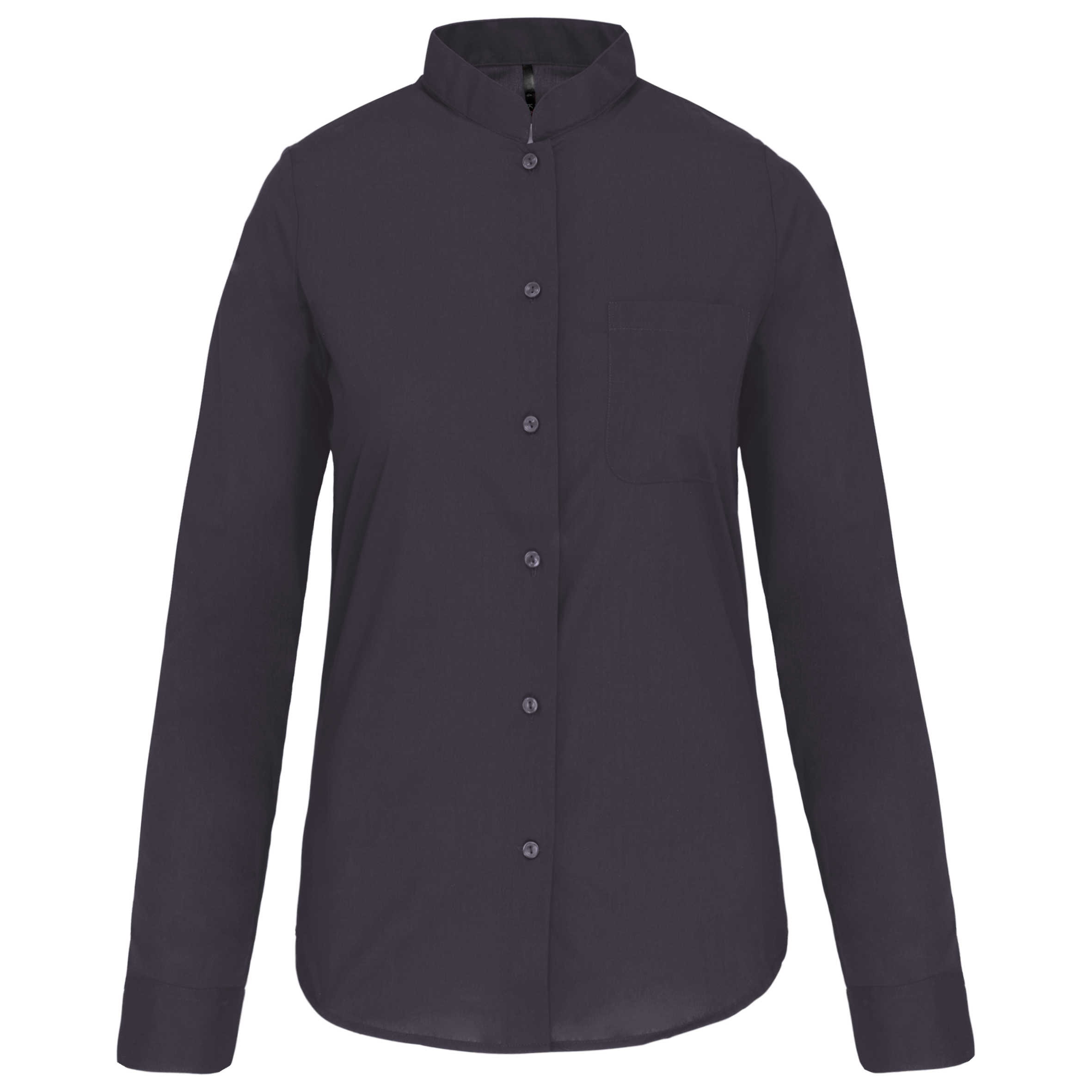 Camisa de senhora com gola à padre Kariban Hospitality