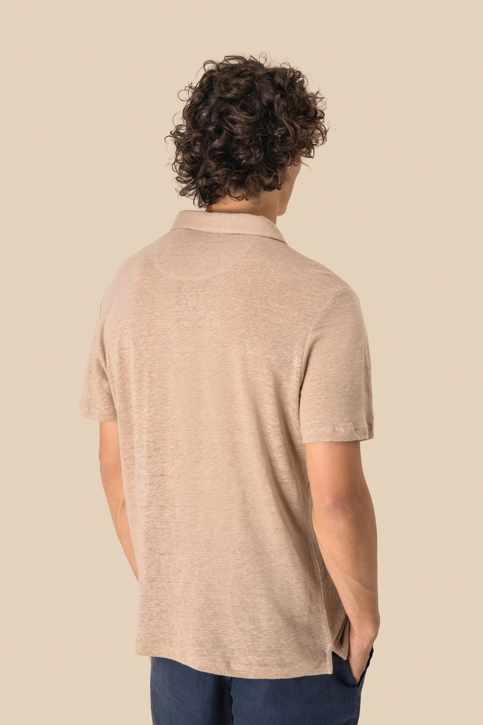 Polo em linho de homem Spasso