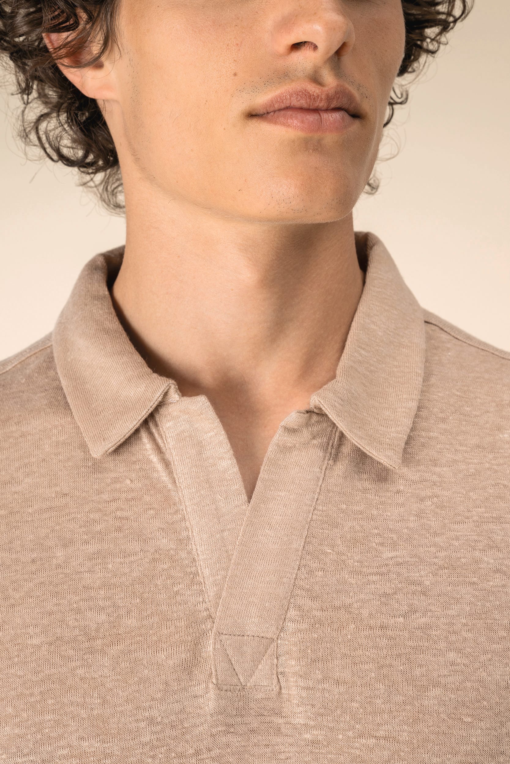 Polo em linho de homem Spasso