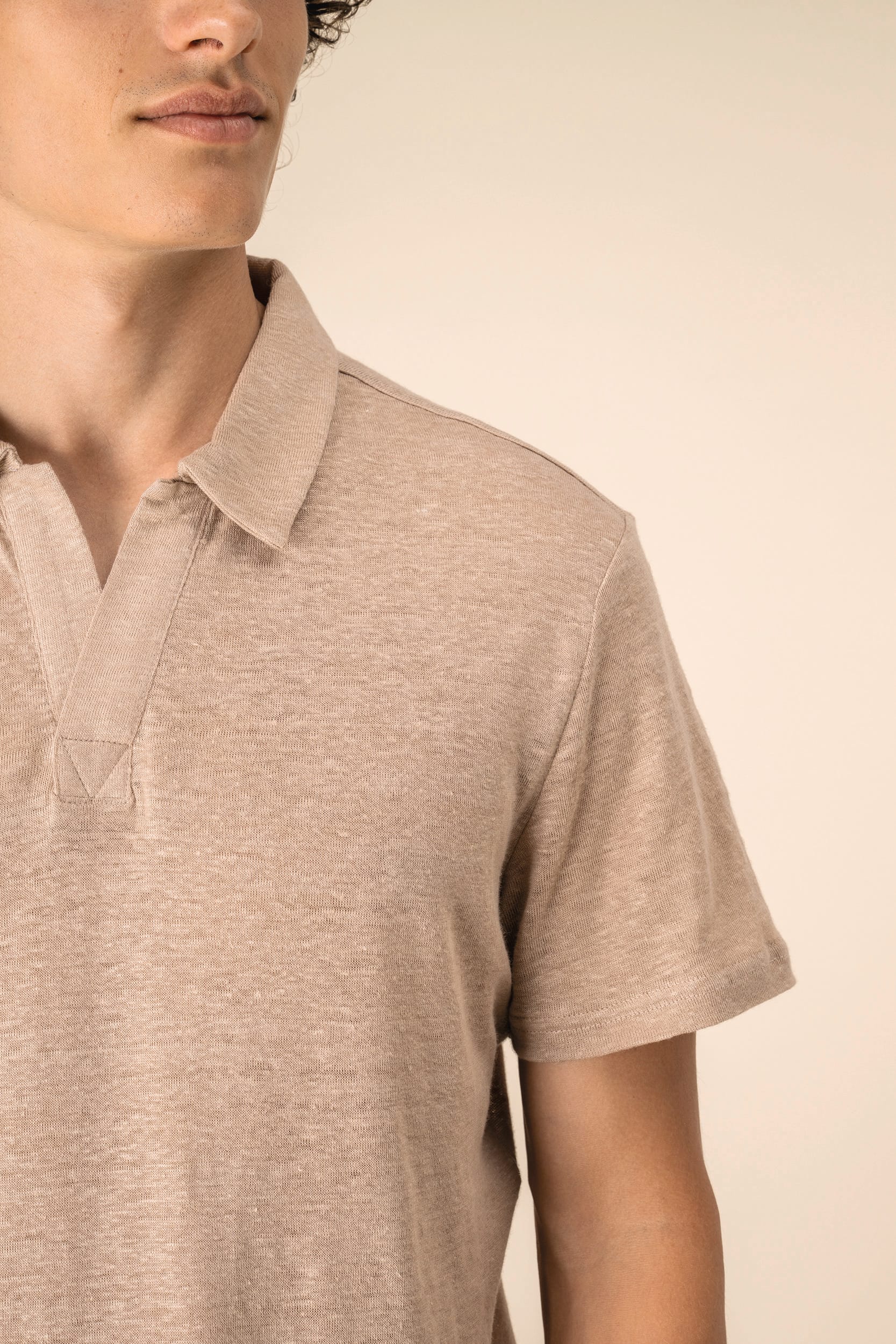 Polo em linho de homem Spasso