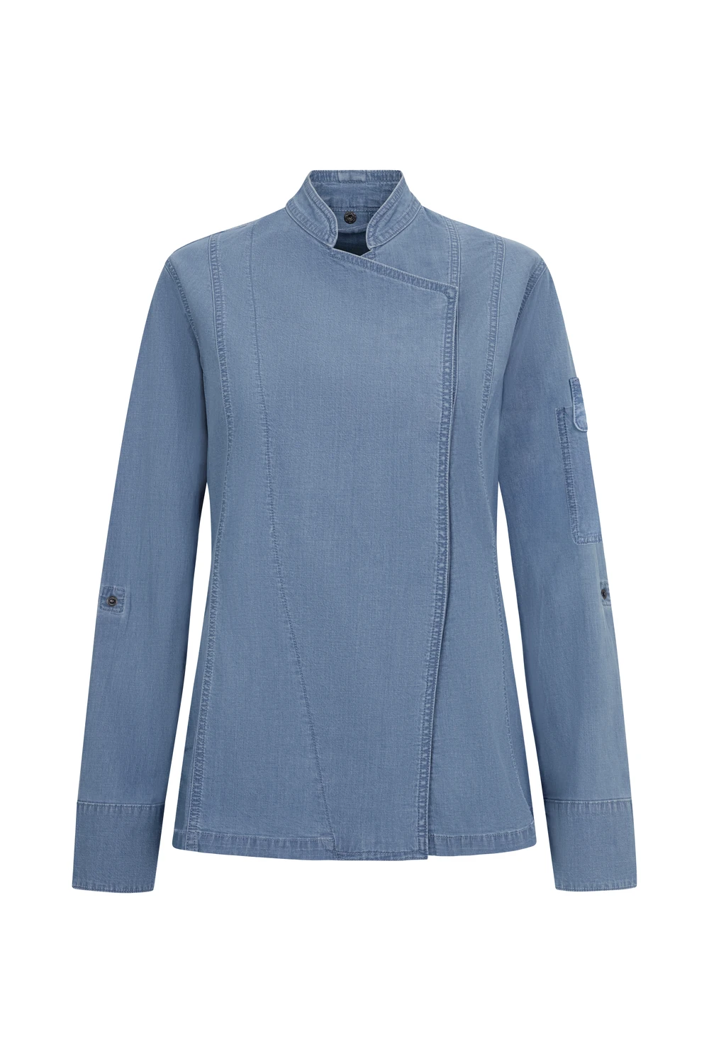 Jaleca de cozinha em ganga stretch para senhora Velilla 405212SW